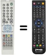 Télécommande équivalente REMCON1271