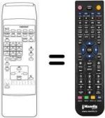 Télécommande équivalente RC51321