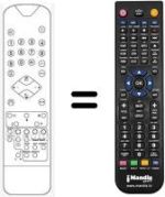 Télécommande équivalente RC61331