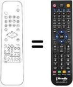 Mando a distancia equivalente RC613311