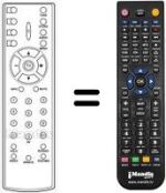 Télécommande équivalente RC4