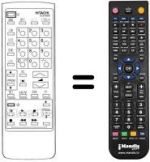 Télécommande équivalente Hitachi CL2546TAN