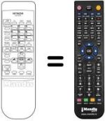 Mando a distancia equivalente Hitachi X100072
