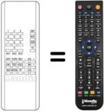 Mando a distancia equivalente REMCON1259