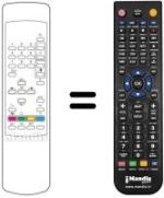 Mando a distancia equivalente Toshiba 28N04F