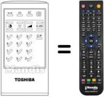Replacement remote control Blaupunkt CT-9134