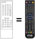 Mando a distancia equivalente CT-9187A