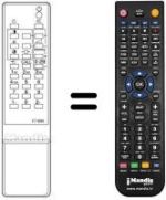Mando a distancia equivalente CT-9289