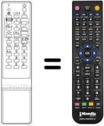 Télécommande équivalente CT-9292