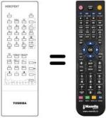 Mando a distancia equivalente CT-9341