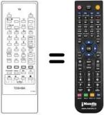 Mando a distancia equivalente CT-9385