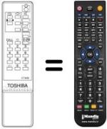 Mando a distancia equivalente CT-9450