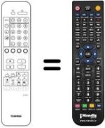 Télécommande équivalente CT-9511