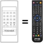 Télécommande équivalente CT-958