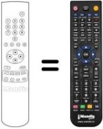 Télécommande équivalente REMCON151