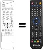 Mando a distancia equivalente Samsung CX7251
