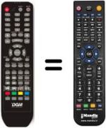 Replacement remote control DGM AR138
