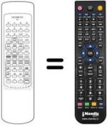 Télécommande équivalente WELTBLICH IV7663-25