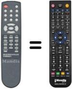 Replacement remote control REMCON1088