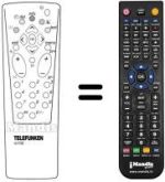 Mando a distancia equivalente REMCON877
