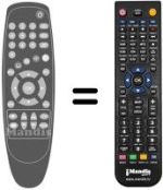 Replacement remote control Sagem DT60