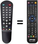 Télécommande équivalente REMCON684