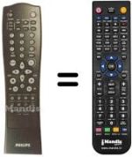 Télécommande équivalente REMCON610