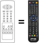 Mando a distancia equivalente RC2134