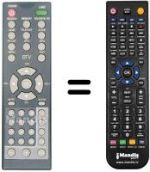 Télécommande équivalente REMCON640