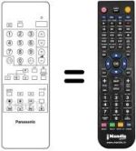 Replacement remote control Erres EUR50703