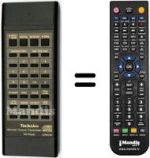 Télécommande équivalente Technics eur64796