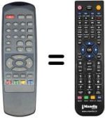 Replacement remote control REMCON145