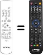Télécommande équivalente REMCON562