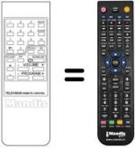 Mando a distancia equivalente Lenoir TV6320VR