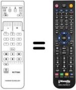 Télécommande équivalente REMCON683