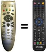 Télécommande équivalente REMCON1071