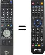 Mando a distancia equivalente JVC LT-32DE9BU