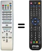 Télécommande équivalente REMCON239
