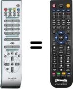 Replacement remote control Hitachi VS20349162