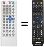 Mando a distancia equivalente REMCON827