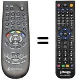 Télécommande équivalente REMCON1324