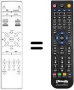 Replacement remote control REMCON114