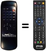 Replacement remote control REMCON735