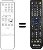 Télécommande équivalente REMCON352
