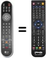 Mando a distancia equivalente LG L4200AFL