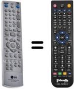 Télécommande équivalente LG 6711R1P090S
