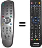 Mando a distancia equivalente LG 6710V00044K