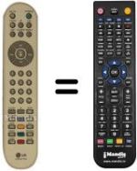 Mando a distancia equivalente LG AKB30377803