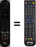 Replacement remote control LG AKB30377808
