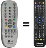 Mando a distancia equivalente LG MKJ30036802